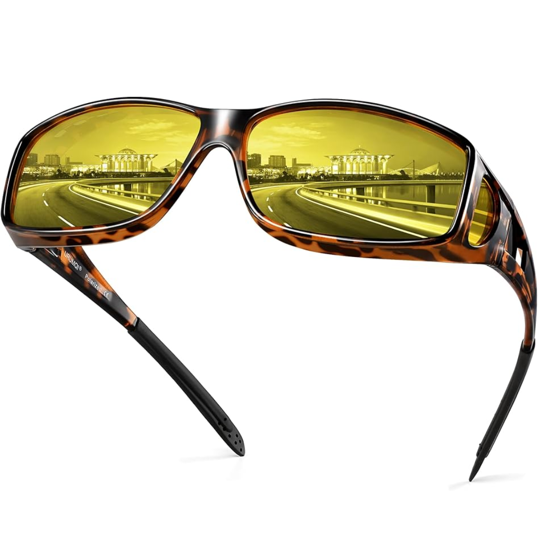 Polarized Night Drive Glasses - Anti Glare Safety Eyewear