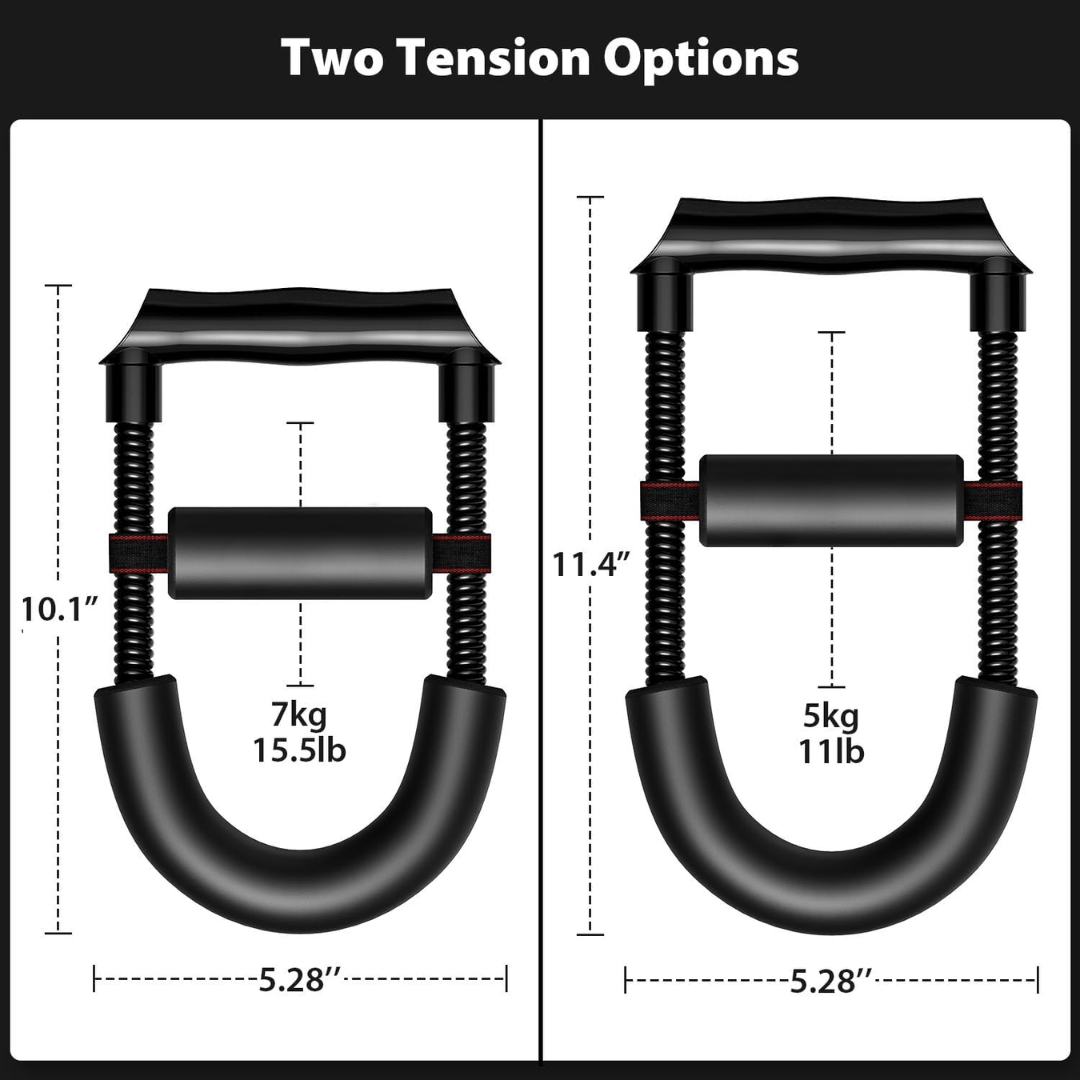 Compact Hand Grip Strengthener Exercise Trainer