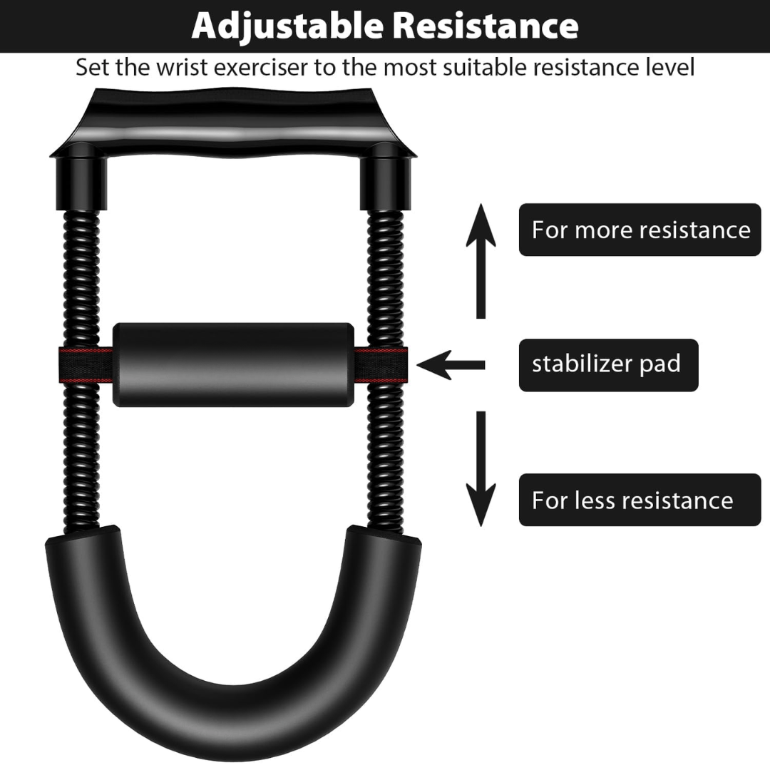 Compact Hand Grip Strengthener Exercise Trainer
