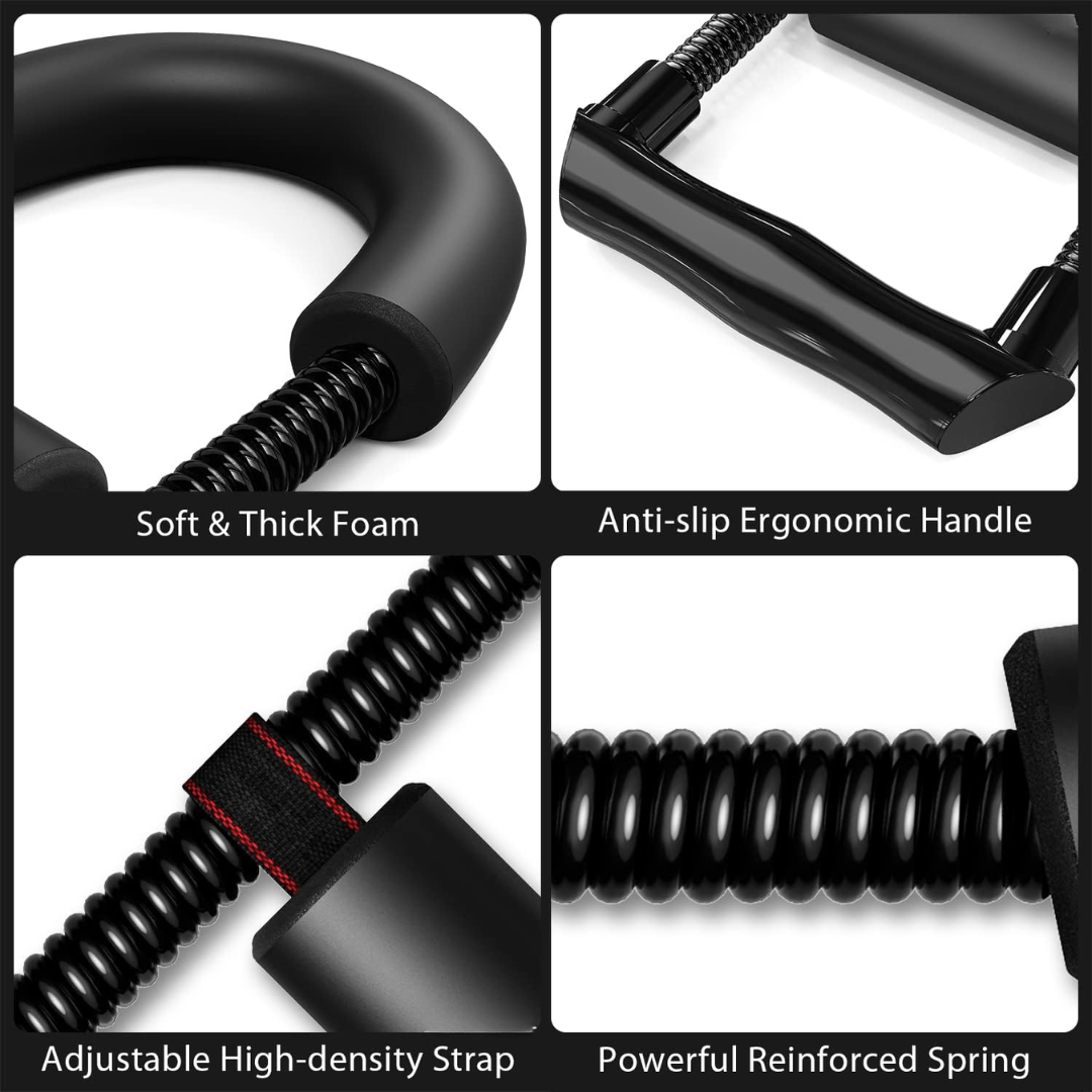 Compact Hand Grip Strengthener Exercise Trainer