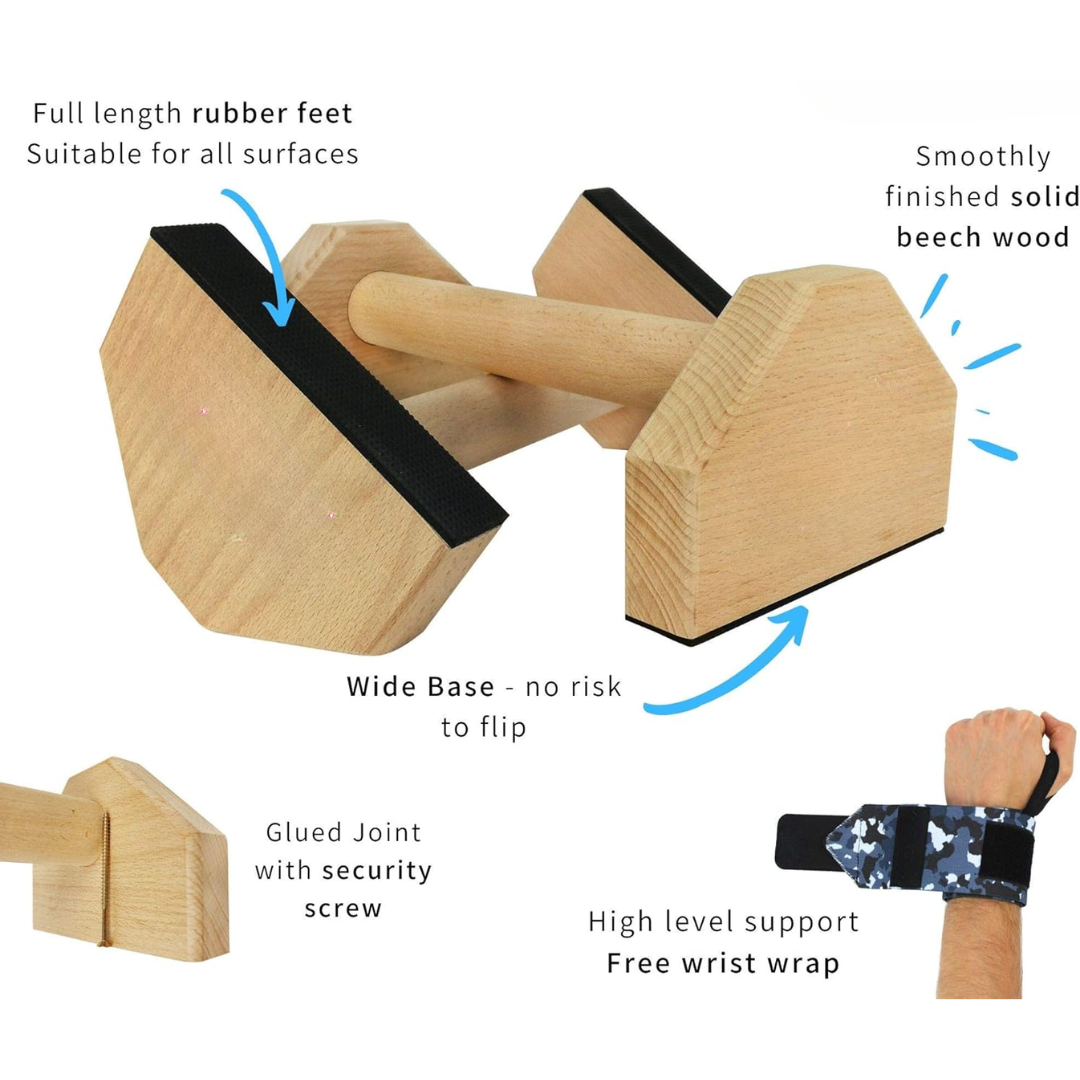 Durable Home Gym Push Up Bars