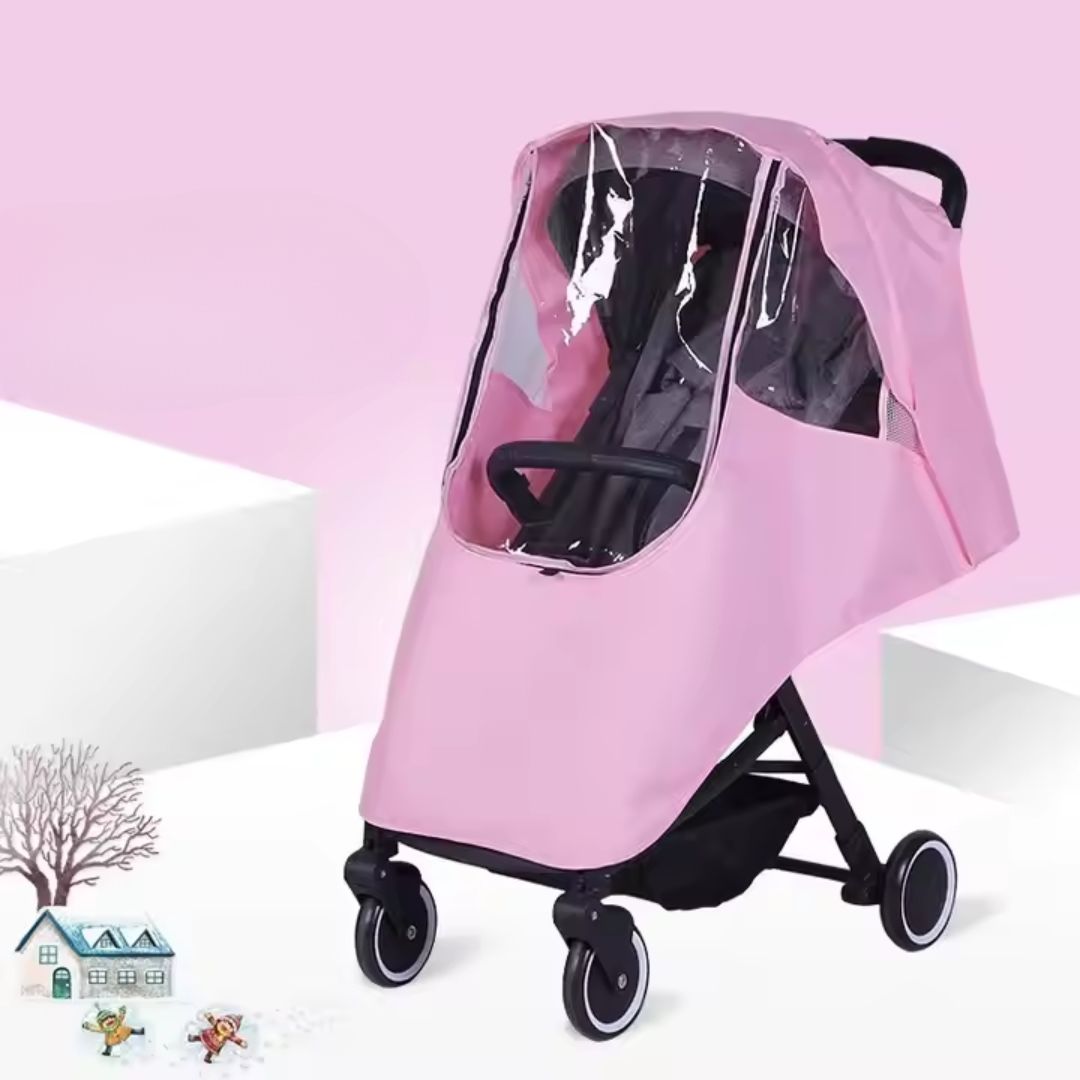 Universal Stroller Rain Cover - Waterproof Stroller Accessory - Fesara