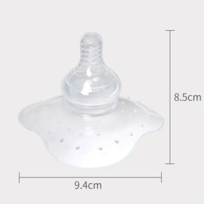 Natural Baby Pacifier for Nursing - Soft Silicone Nipple Shield