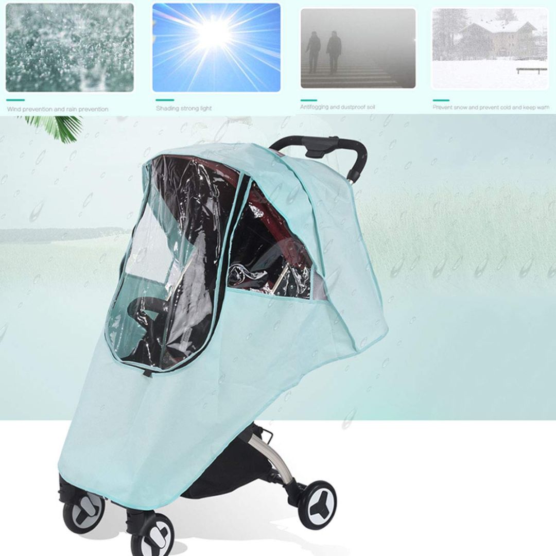 Universal Stroller Rain Cover - Waterproof Stroller Accessory