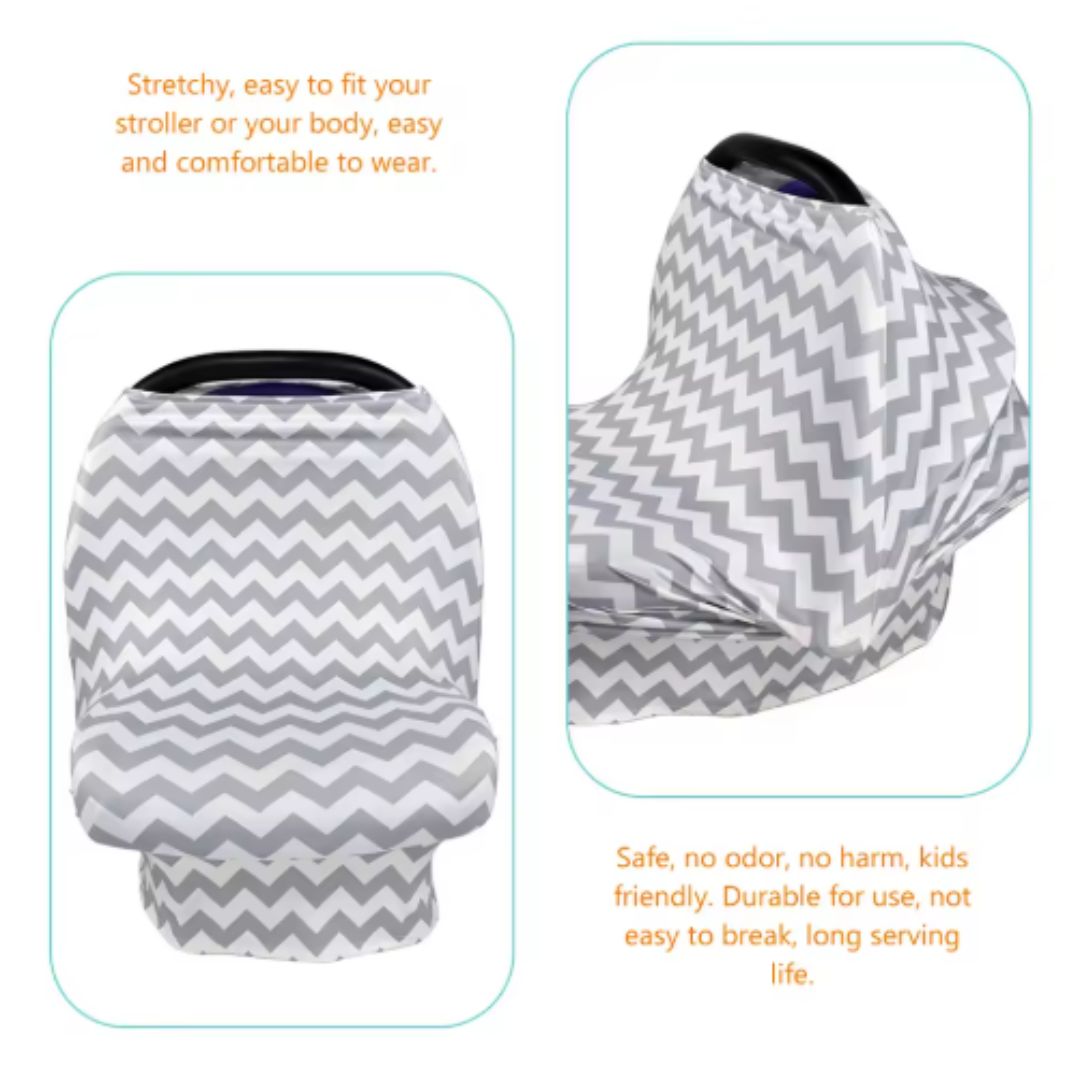Breathable Baby Carriage and Feeding Cover