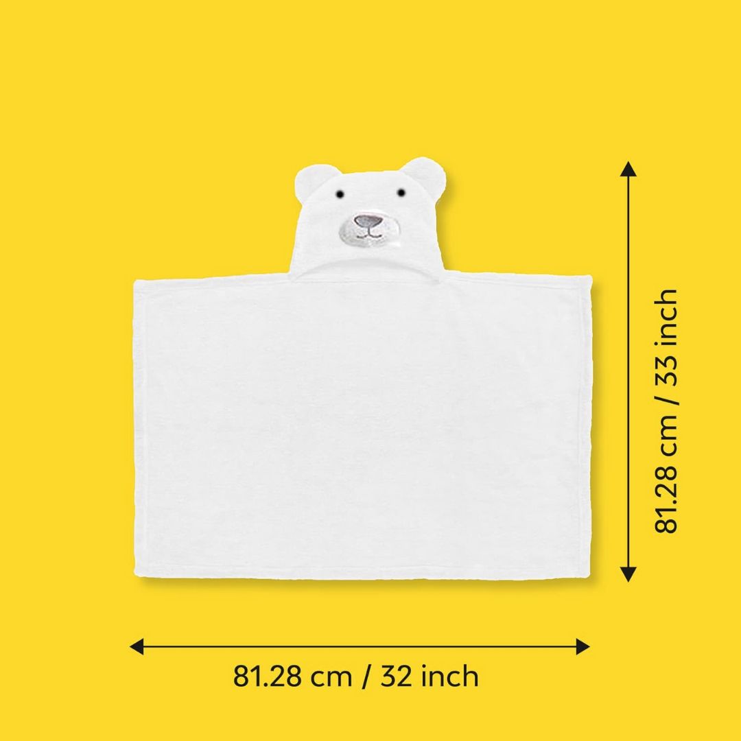 Plush Baby Hooded Bath Towel – Gentle and Absorbent