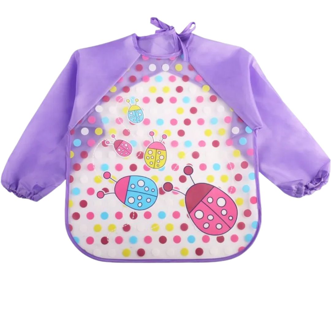 Kids Waterproof Aprons with Long Sleeves
