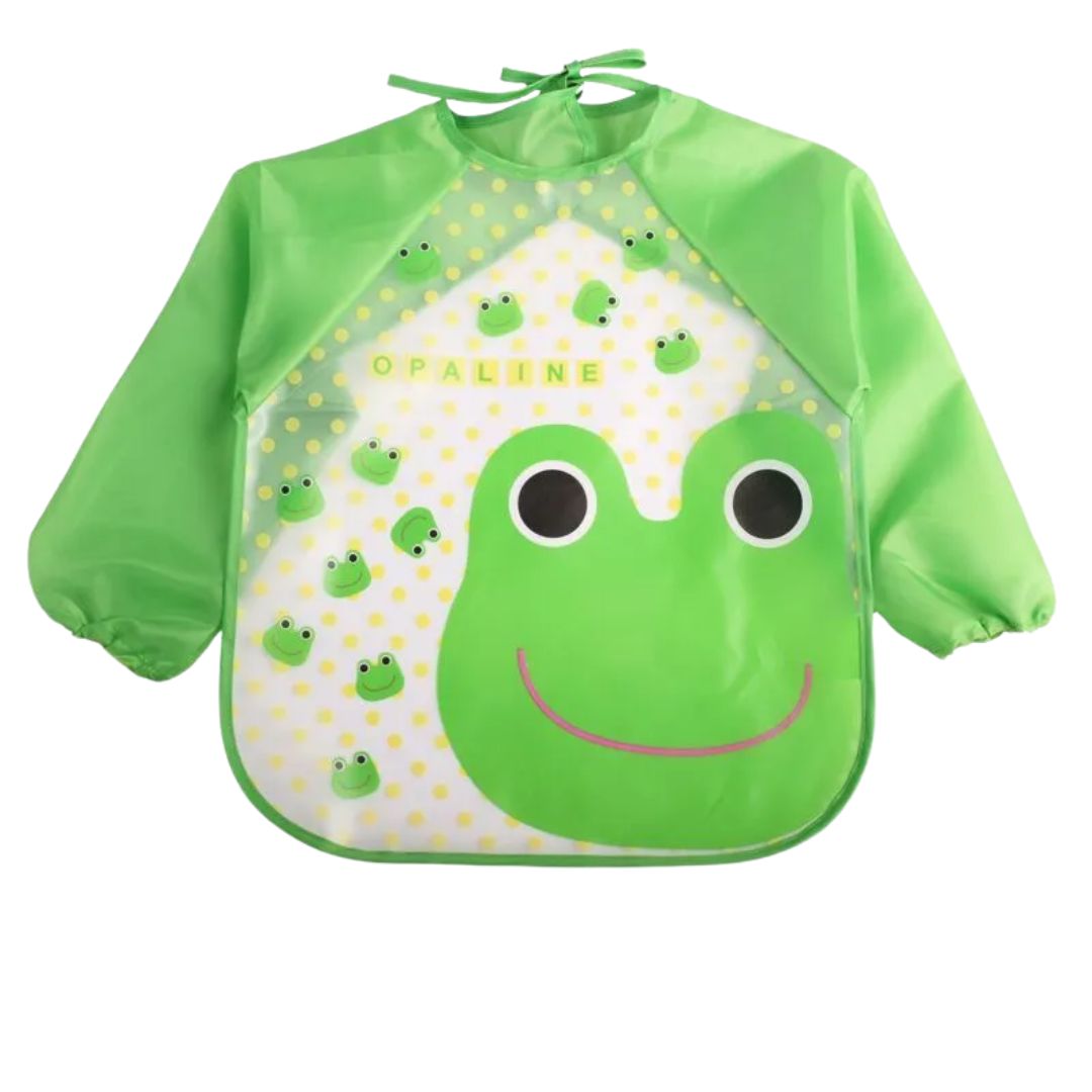 Kids Waterproof Aprons with Long Sleeves