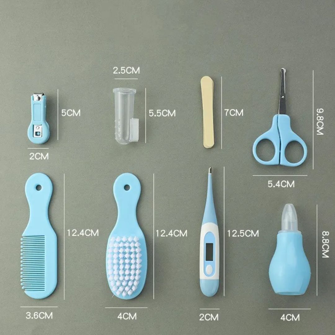 Ultimate Baby Grooming Kit with Clipper, Thermometer & Brush