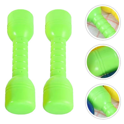Fun Kids Dumbbells Set - Lightweight Plastic Weights
