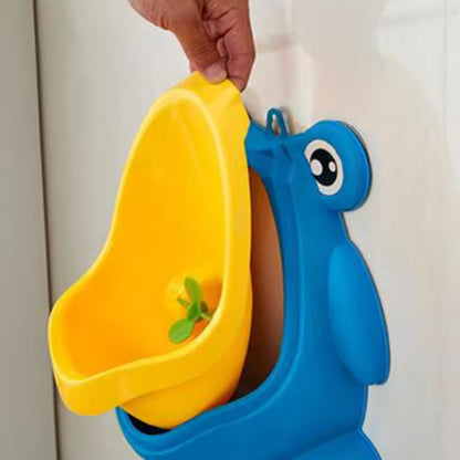 Colorful Kid's Frog Shaped Potty Training Urinal