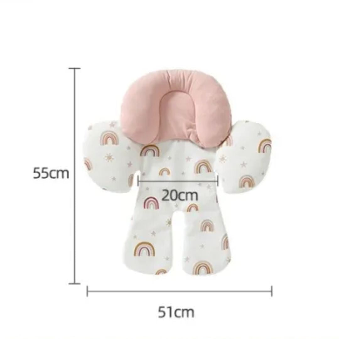 Comfortable Baby Car Seat Insert with Headrest