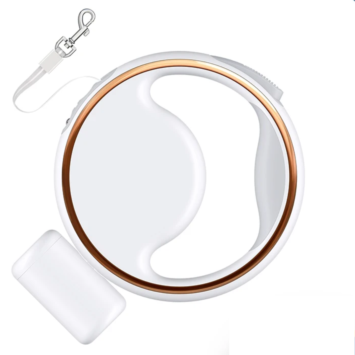 Smart Dog Leash With LED Light And Pocket