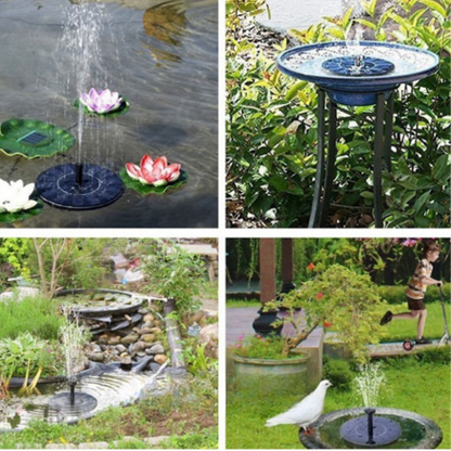 Natural Outdoor Bird Fountain