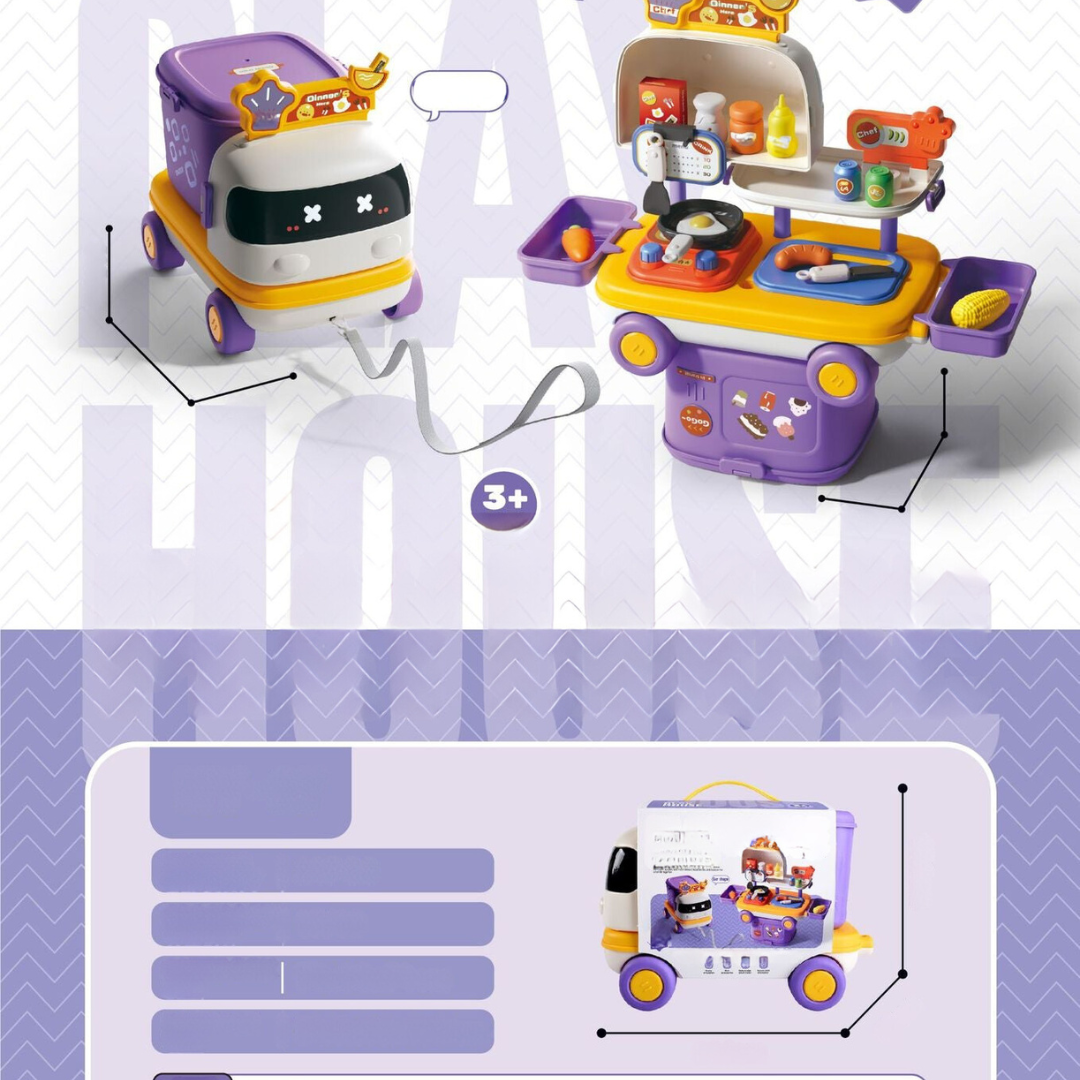 Fun 2-in-1 Toy Truck for Children
