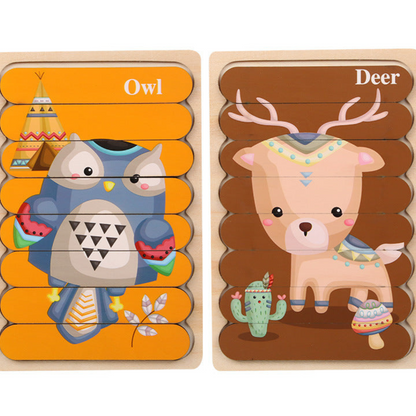 Educational Wooden Learning Puzzle