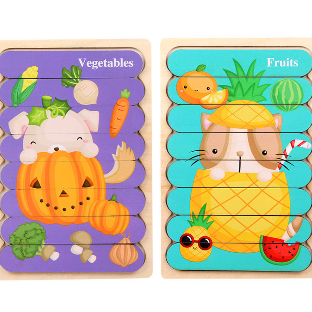 Educational Wooden Learning Puzzle