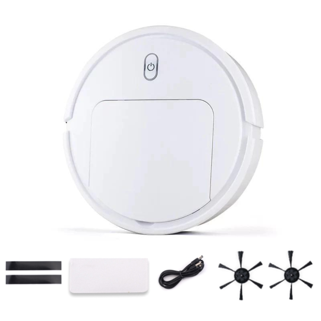 Pet Hair Robot Vacuum, Slim and Smart Cleaner