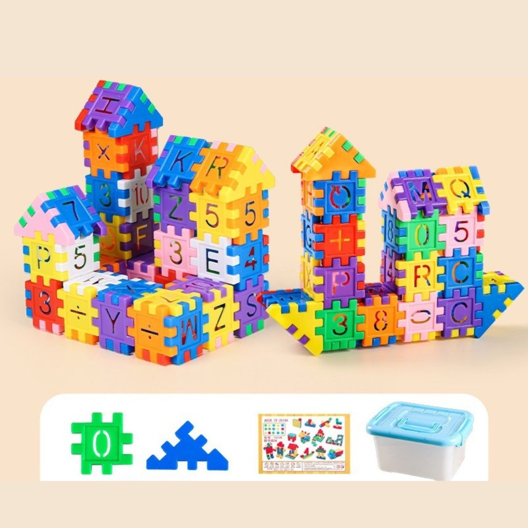 Colorful Learning Wooden Blocks