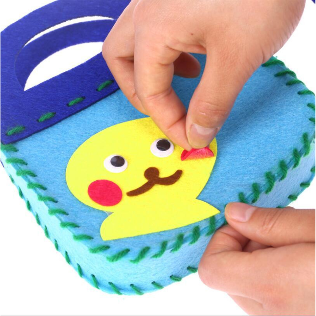 Easy DIY Felt Purse Sewing Kit