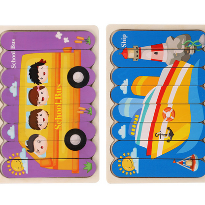 Educational Wooden Learning Puzzle