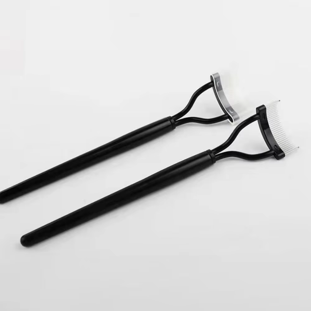 Precise Eyelash Comb and Mascara Brush Set