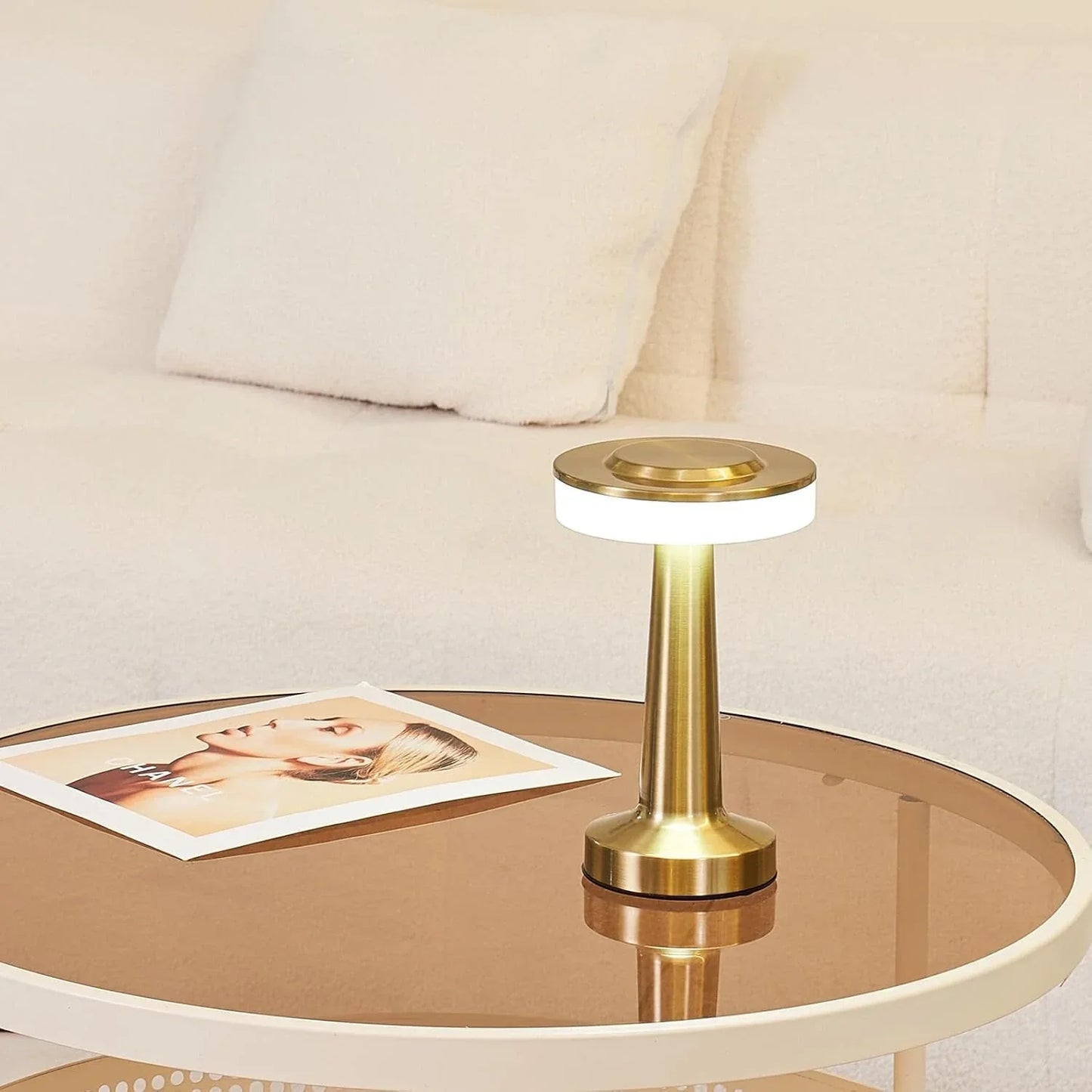 Compact Adjustable Desk Lamp Classic Vintage Style