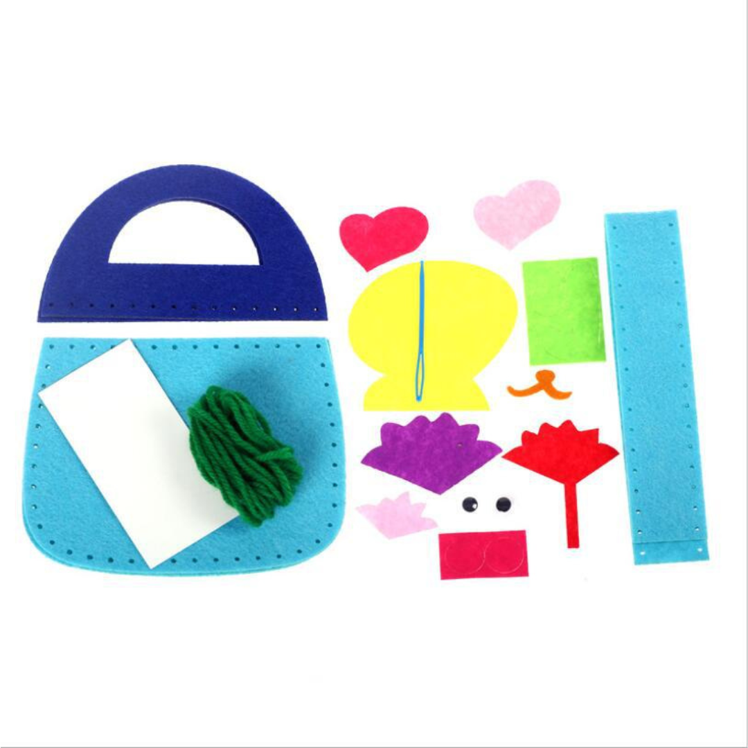 Easy DIY Felt Purse Sewing Kit