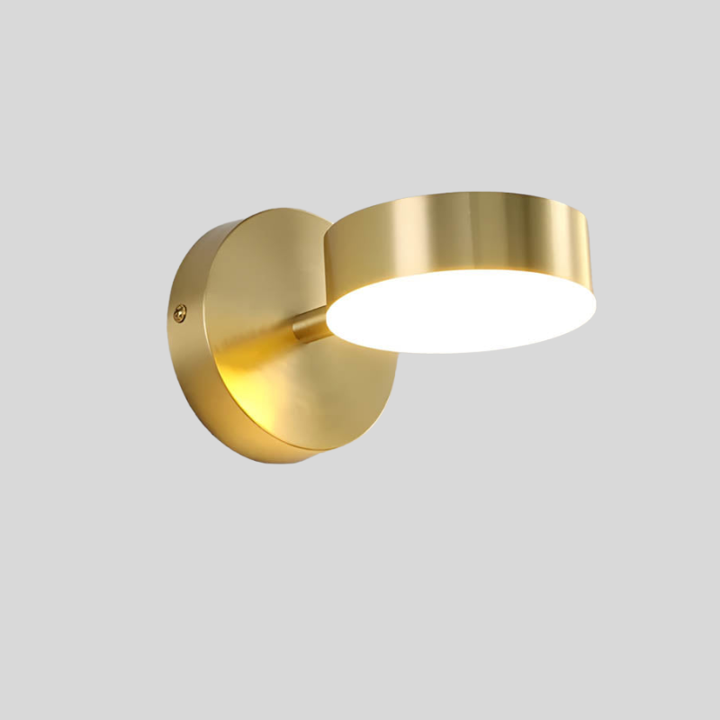 Modern Copper LED Wall Sconce Lights