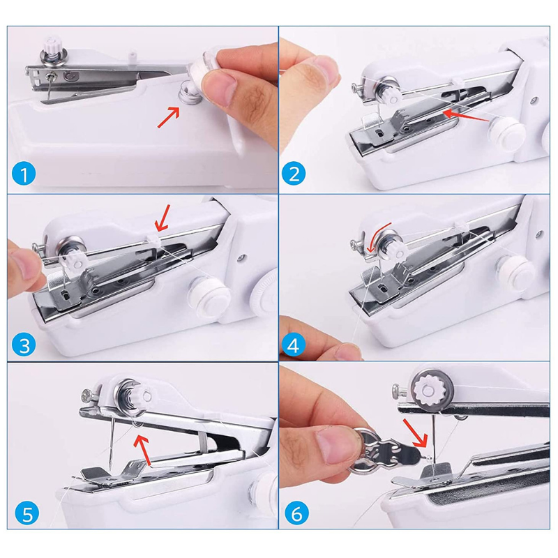 Portable Easy Use Handheld Sewing Machine