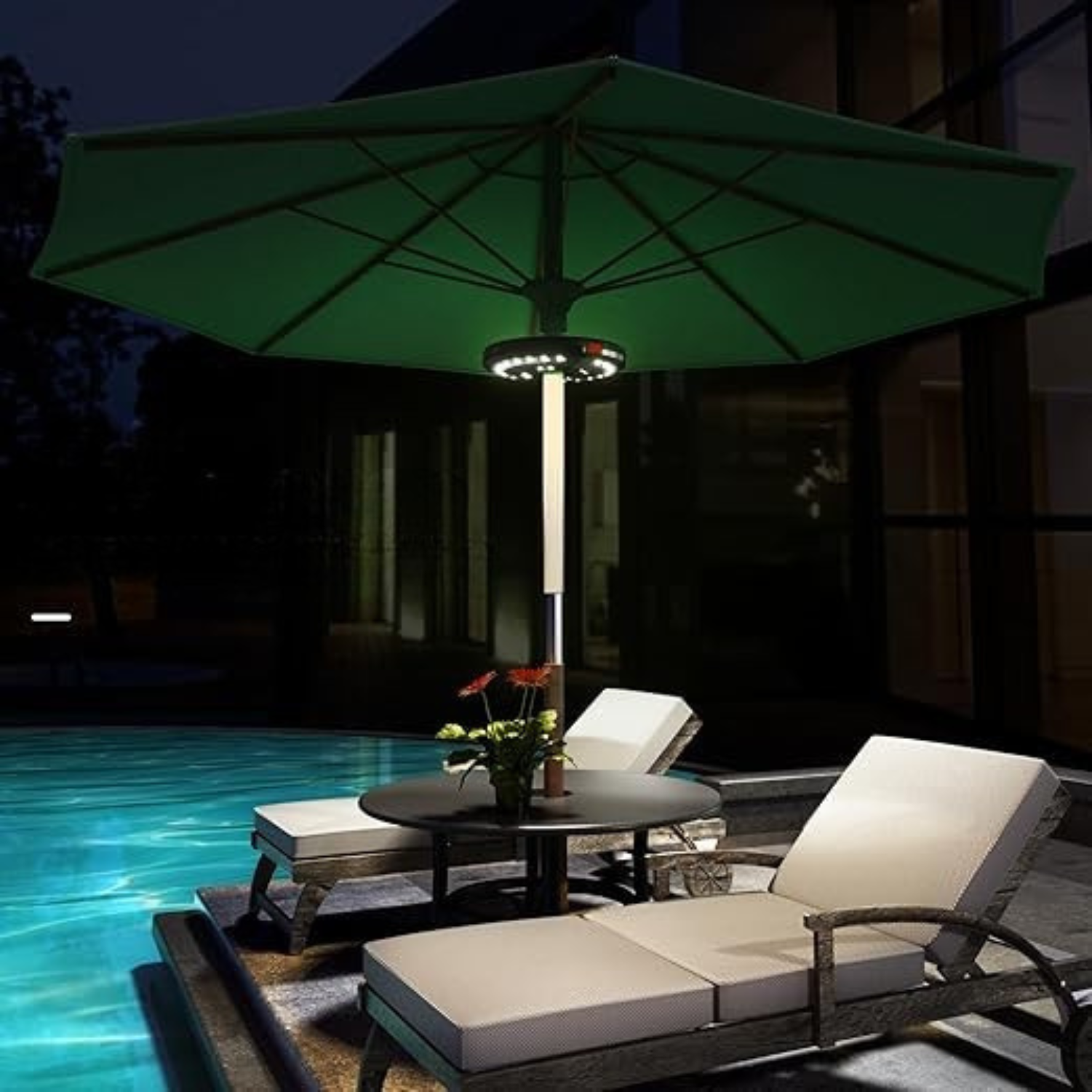 Portable LED Garden Lamp with Adjustable Brightness - Fesara