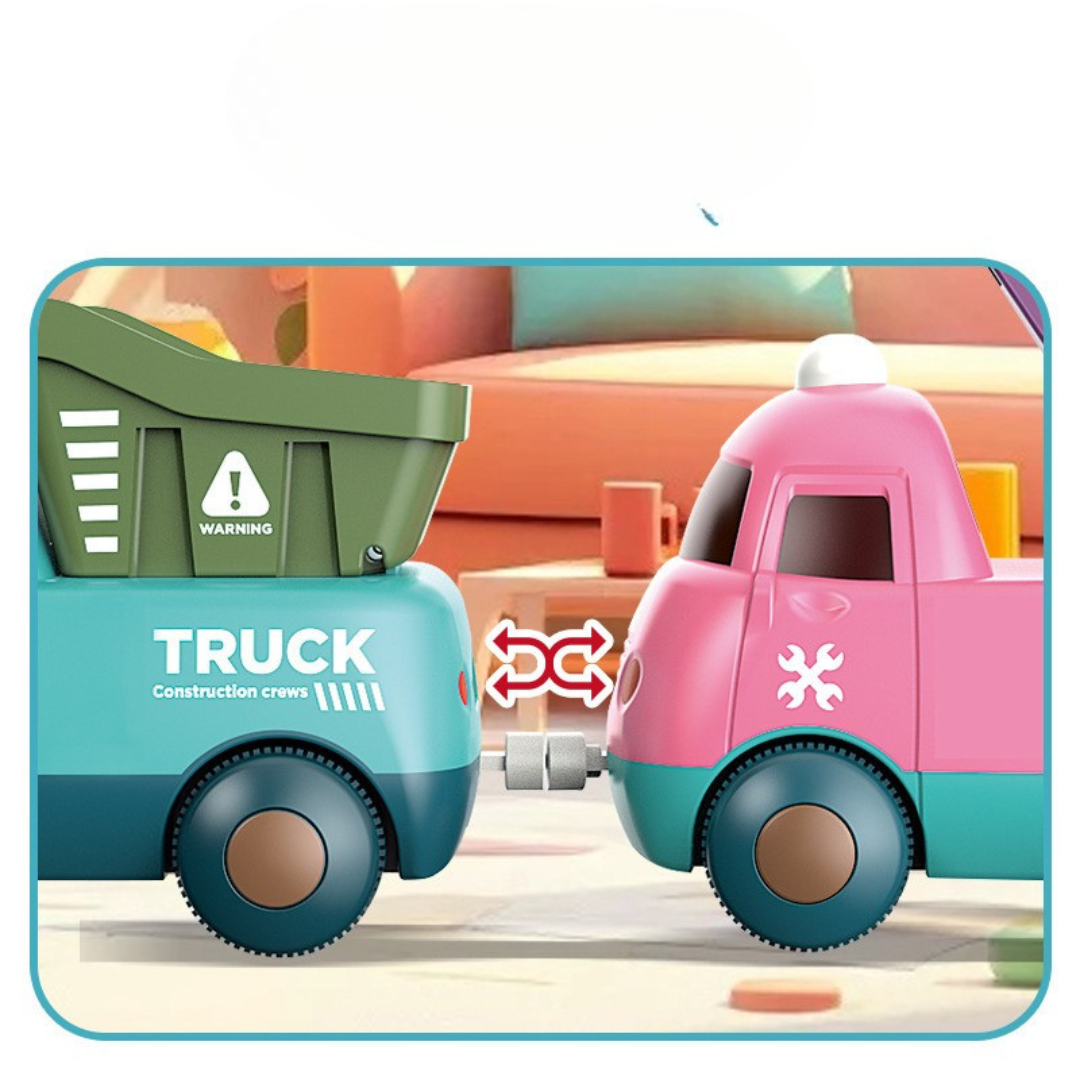 Fun Kids Train Set with Multiple Cars