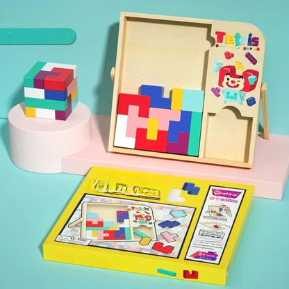 Classic Wood Brain Teaser Puzzle Game