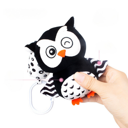 Cute Soft Baby Toy Plush Rattle Friends