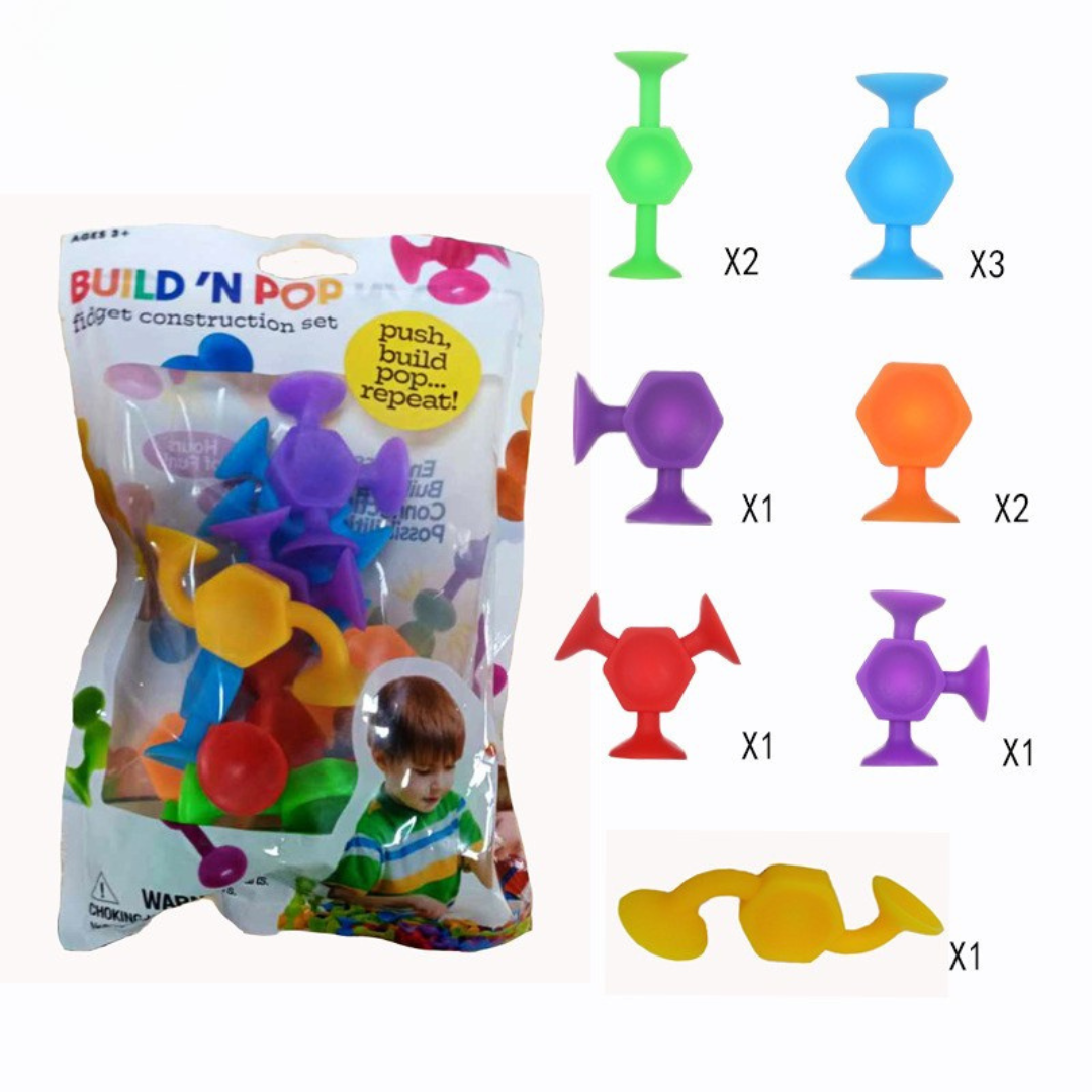 Learning Alphabet Suction Cup Letters and Numbers Set