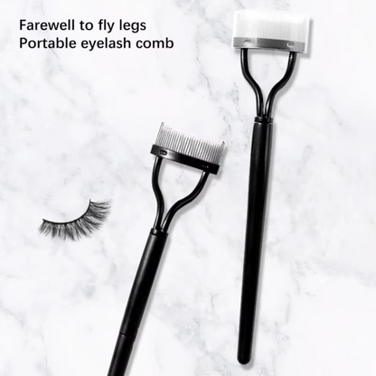 Precise Eyelash Comb and Mascara Brush Set