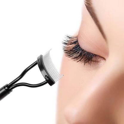 Precise Eyelash Comb and Mascara Brush Set - Fesara