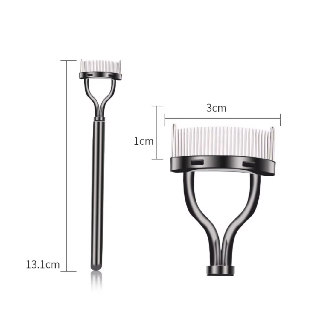 Precise Eyelash Comb and Mascara Brush Set