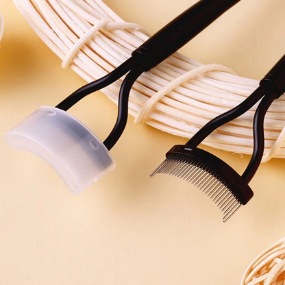 Precise Eyelash Comb and Mascara Brush Set