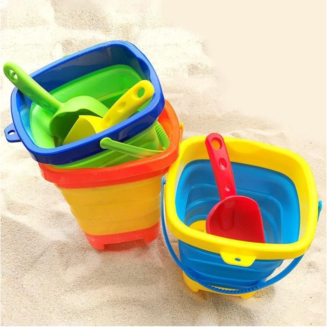 Portable Kids Beach Bucket with Handle