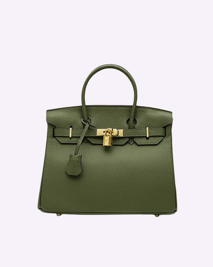 Classic Genuine Leather Tote Bag for Women
