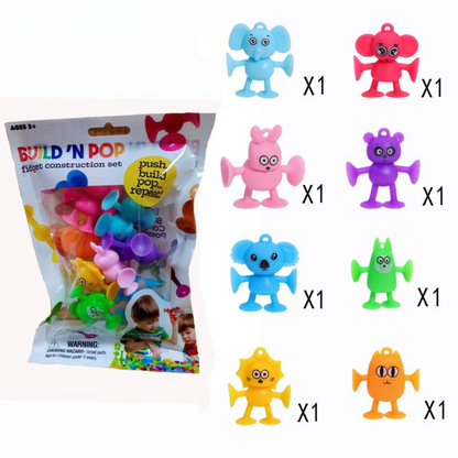 Learning Alphabet Suction Cup Letters and Numbers Set