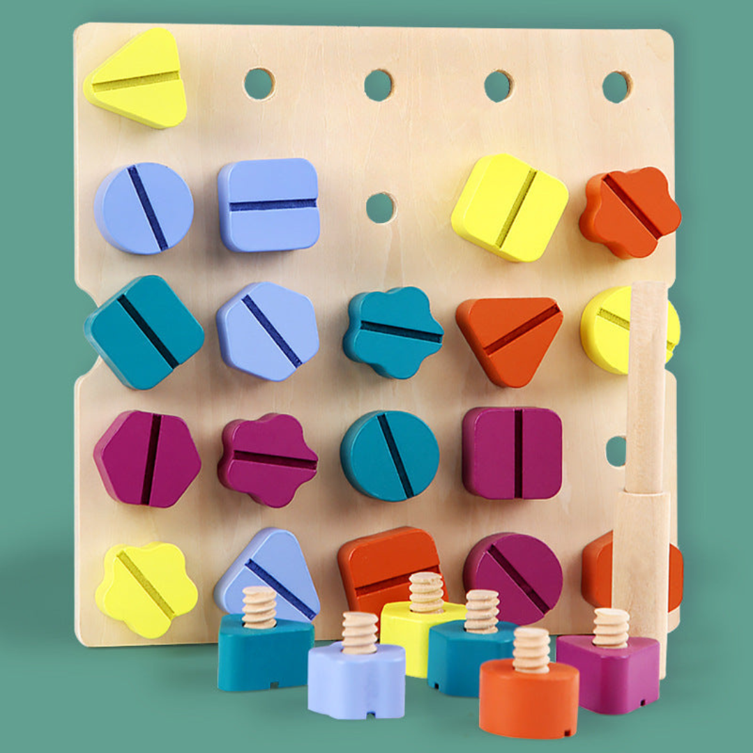 Wooden Color Sorting Educational Toy
