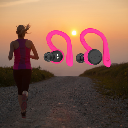 Waterproof Bluetooth Sport Earbuds Long Lasting Battery