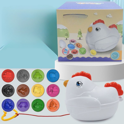 Educational Colorful Wooden Shape Sorter Toy