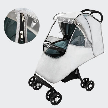 Universal Stroller Rain Cover - Waterproof Stroller Accessory
