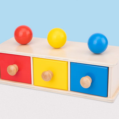Fesara | Wooden Sensory Toy Box for Kids