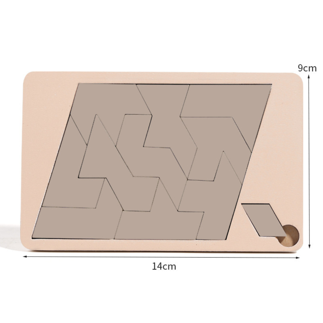 Classic Wooden Brain Teaser Puzzle