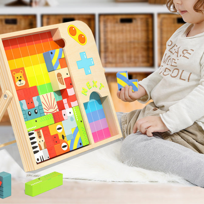 Classic Wood Brain Teaser Puzzle Game - Fesara