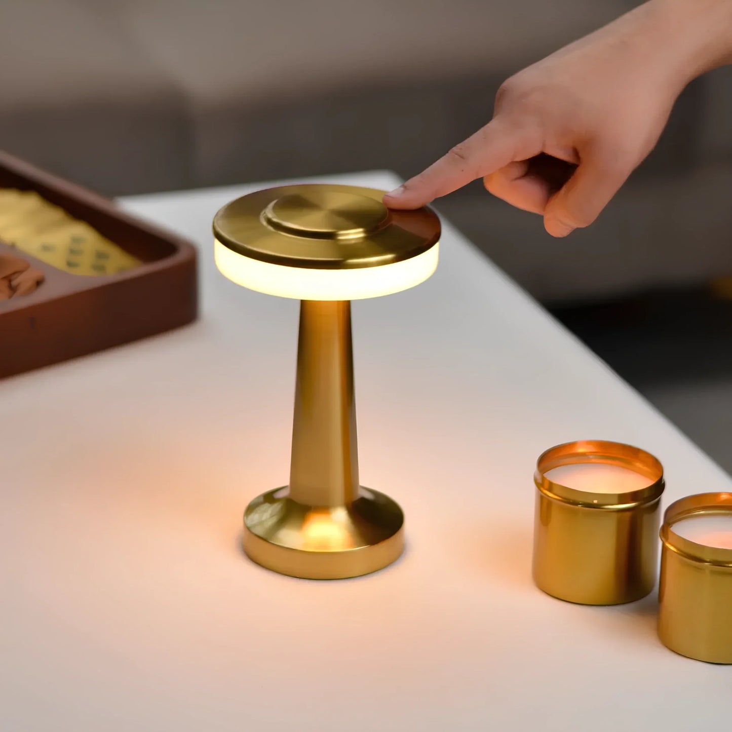Compact Adjustable Desk Lamp Classic Vintage Style